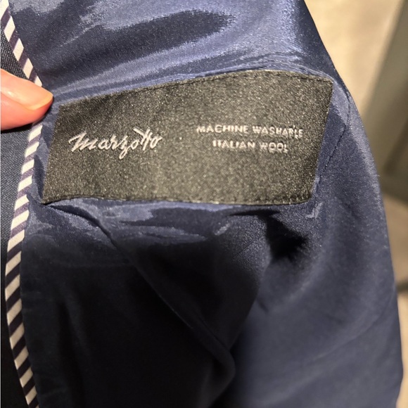 Banana Republic Navy Blue Blazer 0P - Picture 6 of 8